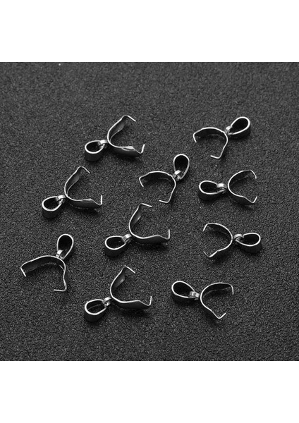 20 Stianless Kefaletler Çelik Kolye Örü Kapaklar Için 4X16MM (Yurt Dışından)