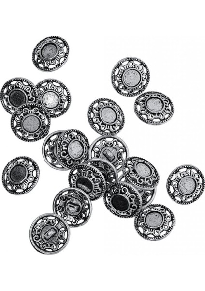 30 Işlemeli Sap Düğmesi Çiçek (Yurt Dışından) indirimleri