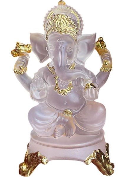 Hindu I Heykeli Heykelcik Fengshui Dekor El Sanatları Temizle Aureate (Yurt Dışından)