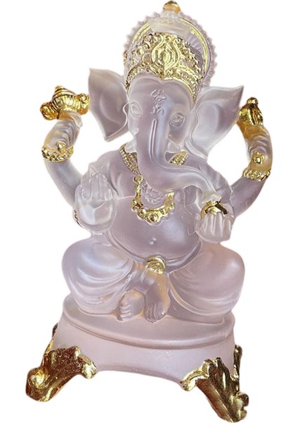 Hindu I Heykeli Heykelcik Fengshui Dekor El Sanatları Temizle Aureate (Yurt Dışından)