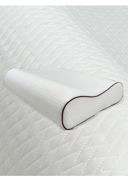 Visco Çift Boyun Destekli Double Comfort Yastık 38*54*12*13 cm 2 Adet