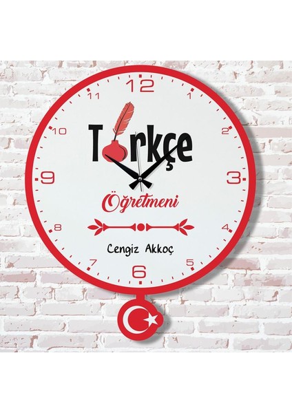 Türkçe Öğretmenine   Sallanan Sarkaçlı Saat KA07-1841