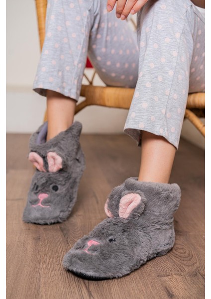 Kadın Ev Pandufu Kadın Ev Botu Ses Yapmaz Taban