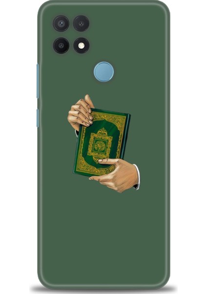 Oppo A15S Kılıf Hd Baskılı - Warning