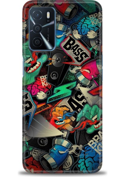 Oppo A16 Kılıf Hd Baskılı - Bass