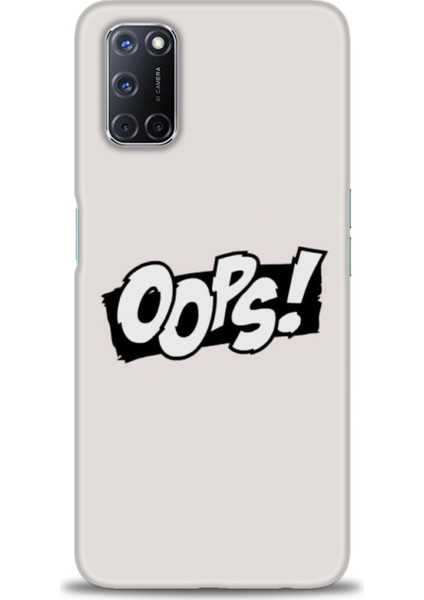 Oppo A92 Kılıf Hd Baskılı - Oops!