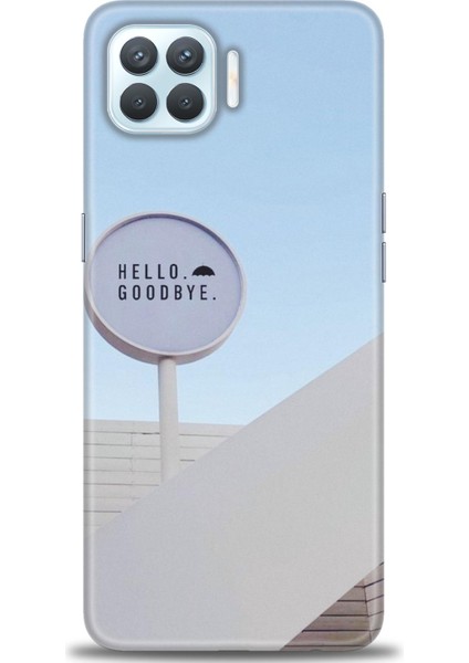 Oppo A73 Kılıf Hd Baskılı - Hello Goodbye