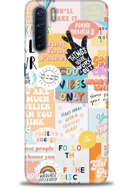 Oppo A91 / Reno 3 Kılıf Hd Baskılı - Follow
