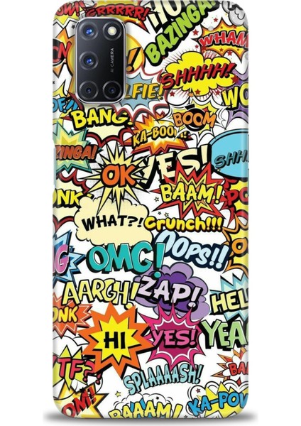 Oppo A92 Kılıf Hd Baskılı - Bang