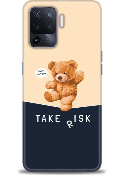 Oppo Reno 5 Lite Kılıf Hd Baskılı - Take Risk