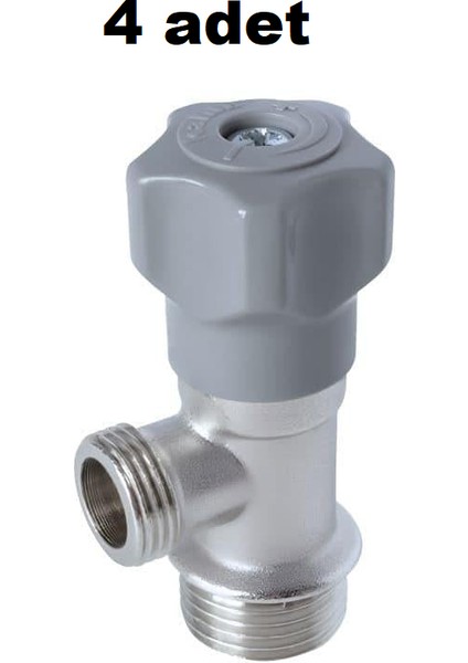 Taharet Musluğu Gri Volanlı 1/2 x 3/8 modelleri