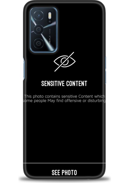 Oppo A16 Kılıf Hd Baskılı - Sensitive Content