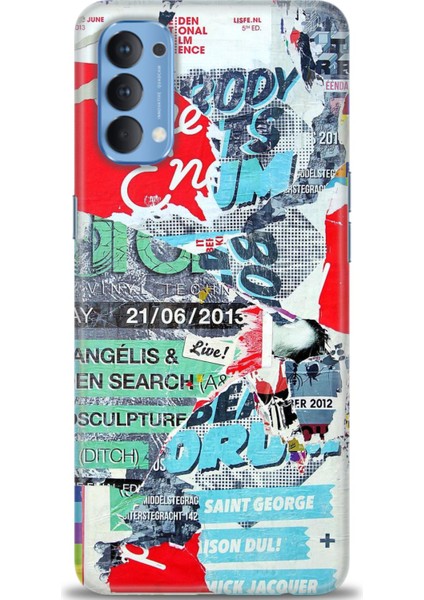 Oppo Reno 4 Kılıf Hd Baskılı - The End