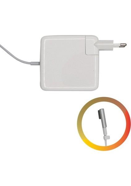 Apple Notebook Laptop Adaptörü 18.5V 4.6A 85W Magsafe1 Adaptör Wellpower WNA-AP027
