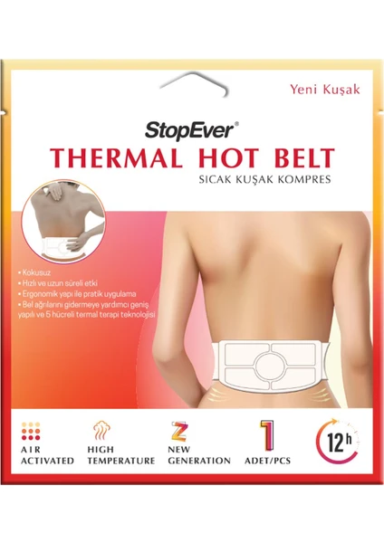 Stopever Thermal Hot Belt Sıcak Kuşak Kompres