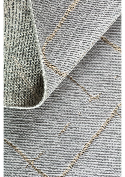 Garden 8208 Gri Yıkanabi r Kesme Yolluk Koridor Halısı Kaymaz Çocuk Odası Halı Ki m fırsatları