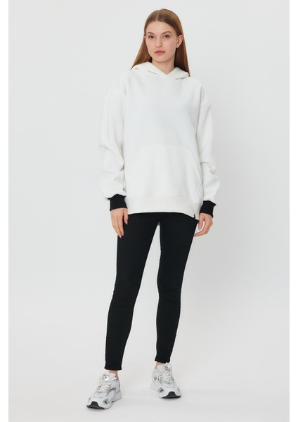 Kangru Cepli Kapişonlu Sweatshirt (E23-00176)