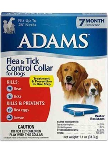 Köpek Pire Tasma  Kene Tasma Dış Etkenlerden Korur Büyük Irk Küçük Irk 7 Ay Etkili Dog Flea Tick Collar