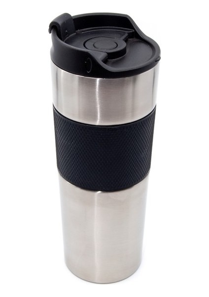 French Press Termos Siyah 500 ml (Yurt Dışından)