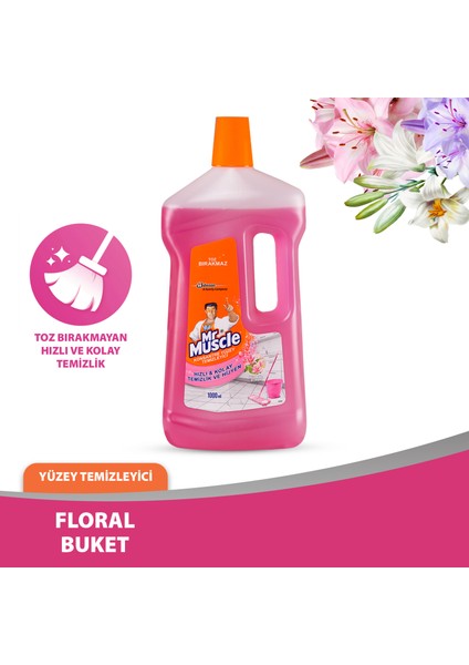 Mr Muscle-Glade Yüzey Temizleyici 1000 ml Floral Perfection