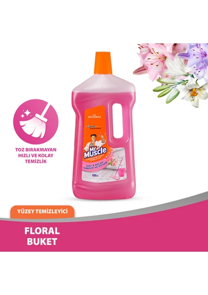 Mr Muscle-Glade Yüzey Temizleyici 1000 ml Floral Perfection