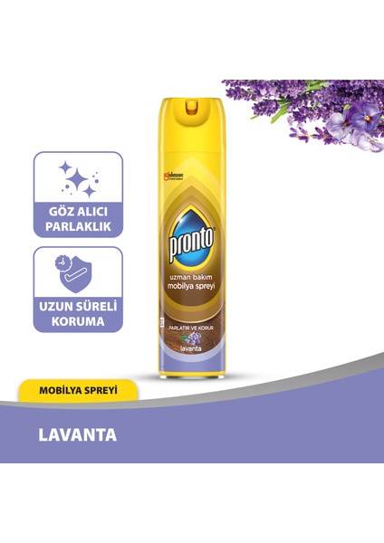 Mobilya Cilası Lavanta 300 ml