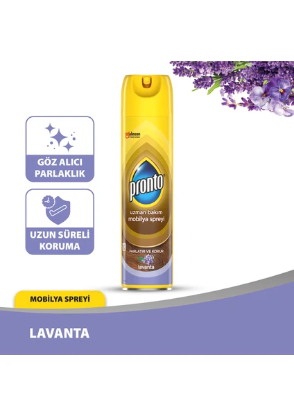 Mobilya Cilası Lavanta 300 ml