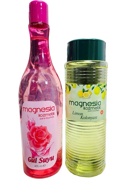 Kozmetik Süper 2'Liset (Limon Kolonyası, Doğal Gül Suyu) 400ml. fiyatları