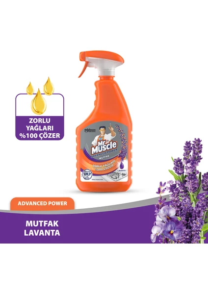 Mr Muscle Advanced Power Mutfak Lavanta 750ml