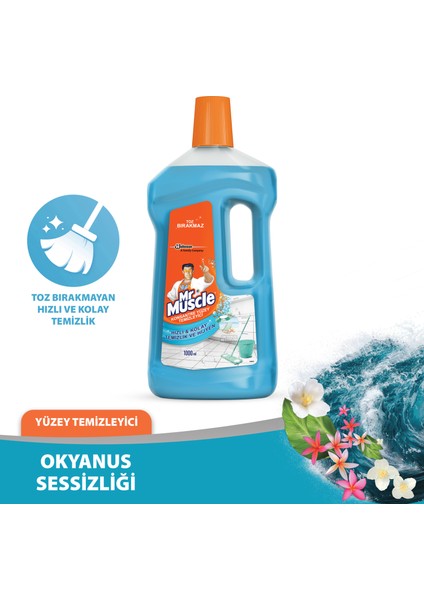 Mr Muscle Glade Yüzey Temizleyici 1000 ml Okyanus Sessizliği