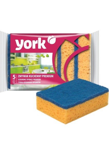 York Premium Bulaşık Süngeri 5 Adet 030300