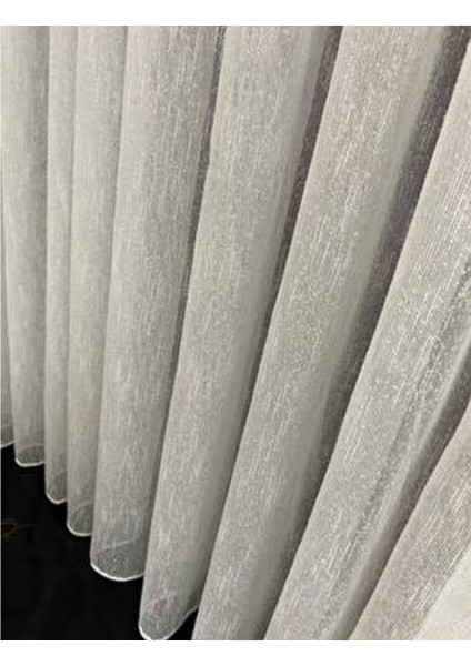 Lüks Keten Şantuk Tül Sıkı Pile (1x3)