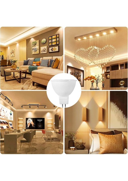 Phılıps Essentıal LED 4,5W/830 GU10 Duy Sarı LED Spot Ampul 6lı Paket