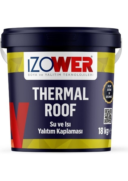 Izower Thermal Roof- Beyaz- 18 kg