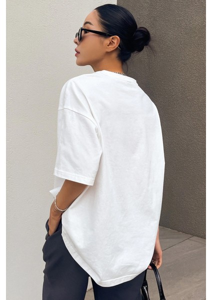 Only Trendwear Unisex Keepgoing Baskılı Tasarım Tshirt fırsatları