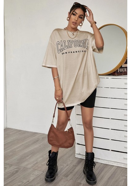 Only Trendwear Unisex California Baskılı Tasarım Tshirt modelleri