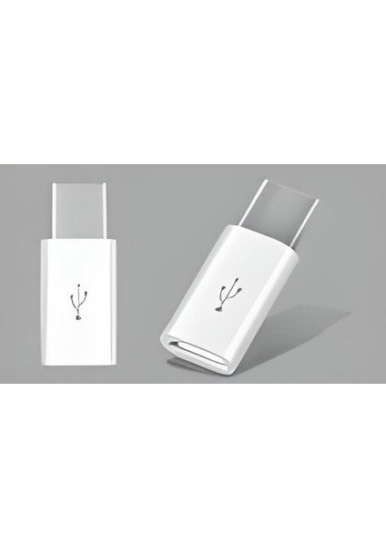 Type-C USB 3.1 To Micro USB Şarj Çevirici Dönüştürücü Adaptör