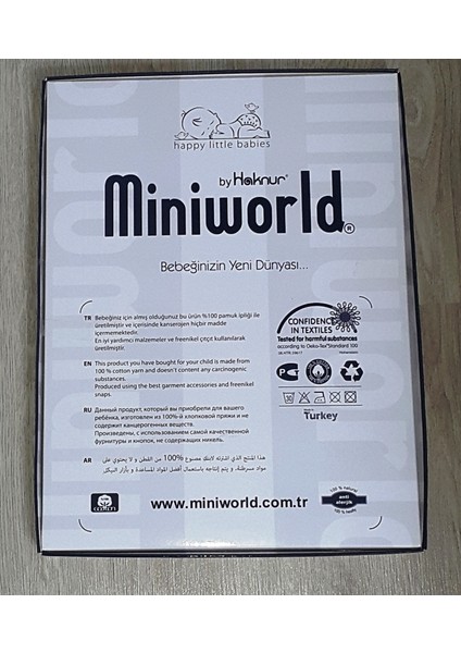 Hastane Çıkışı Miniwold Erkek Baby World 5'li Hastane Çıkışı