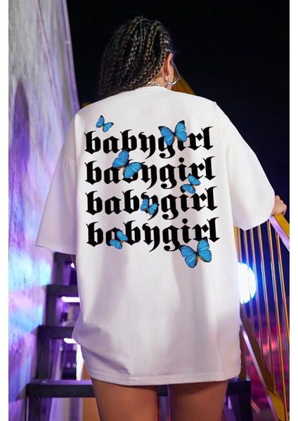Only Trendwear Unisex Babygirl Baskılı Tasarım Tshirt