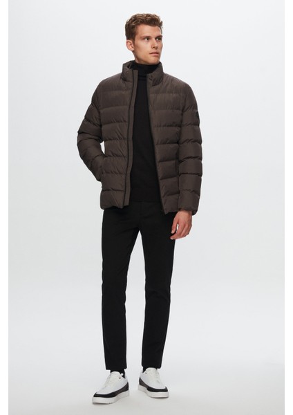 Slim Fit Kahverengi Mont 1EC073521001M indirimleri