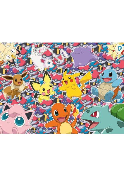 100 Parça Puzzle Pokemon 133383