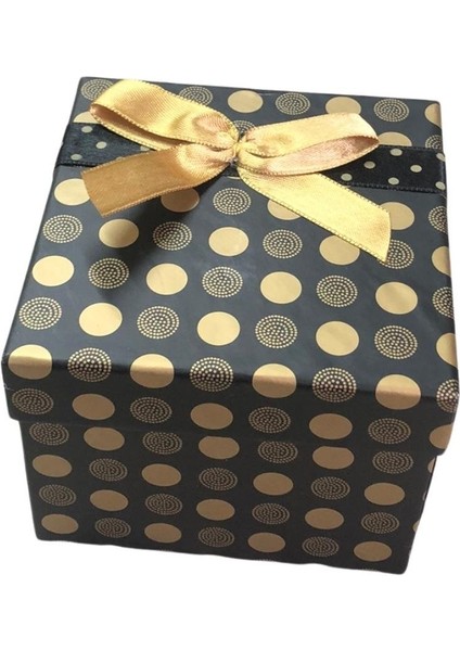 Benekli Karton Derin Kelepçe Kutusu 12 Lü Paket (Içi Süngerli)