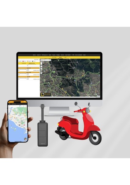 Hedef Takip Motorsiklet Takip Cihazı Turkcell Simkart Dahil