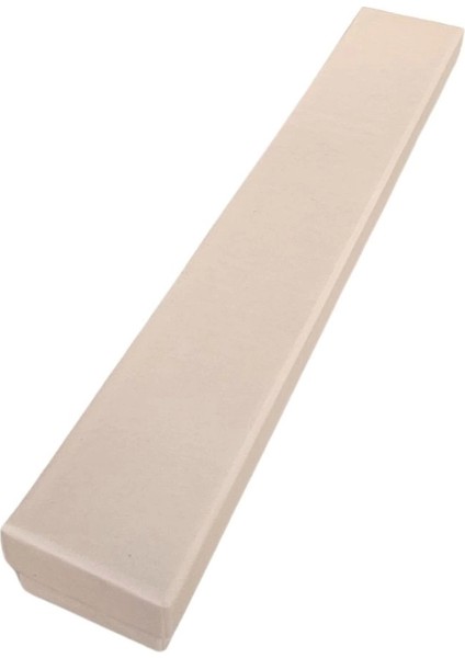 Sert Krem Karton Bileklik& Tesbih Kutusu 25 Li Paket( Içi Süngerli )