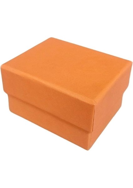 Turuncu Sert Yüzük Kutusu 30 Lu Paket ( Içi Süngerli )