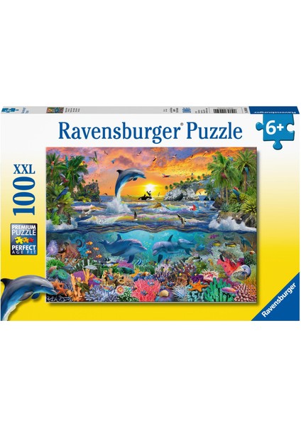 100 Parça Puzzle Tropik Cennet 109500