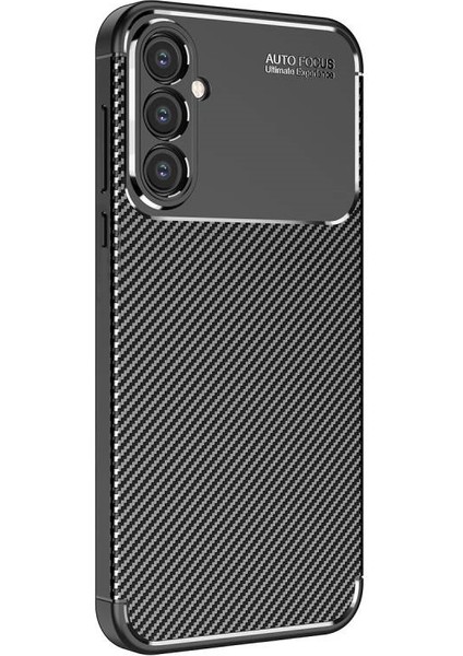 Samsung Galaxy S24 Plus Kılıf Negro Karbon Fiber Silikon