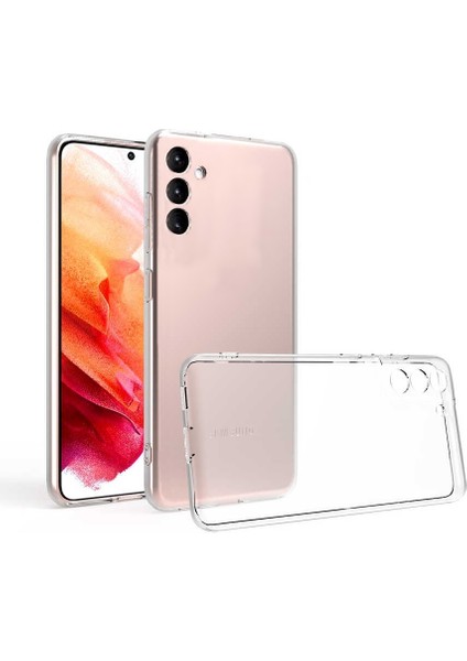 Samsung Galaxy S24 Kılıf Silikon Şeffaf + Ekran Koruyucu