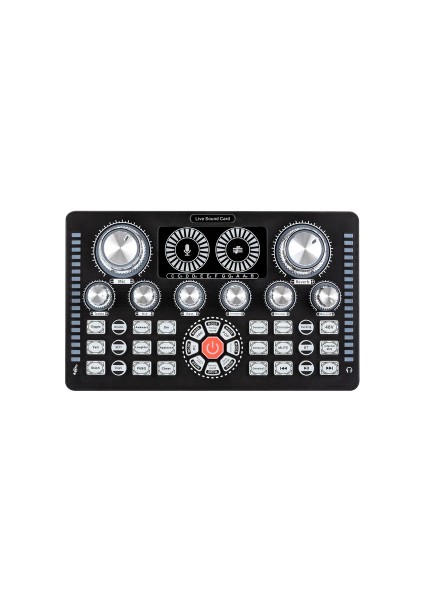 Profosyonel Canlı Yayın Ses Kartı Profosyonel Audio Mixer 48 Volt Canlı Yayın Ses Kartı