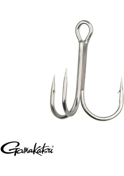 Gamakatsu Treble Hook 13 No:4 Üçlü Iğne 1/10